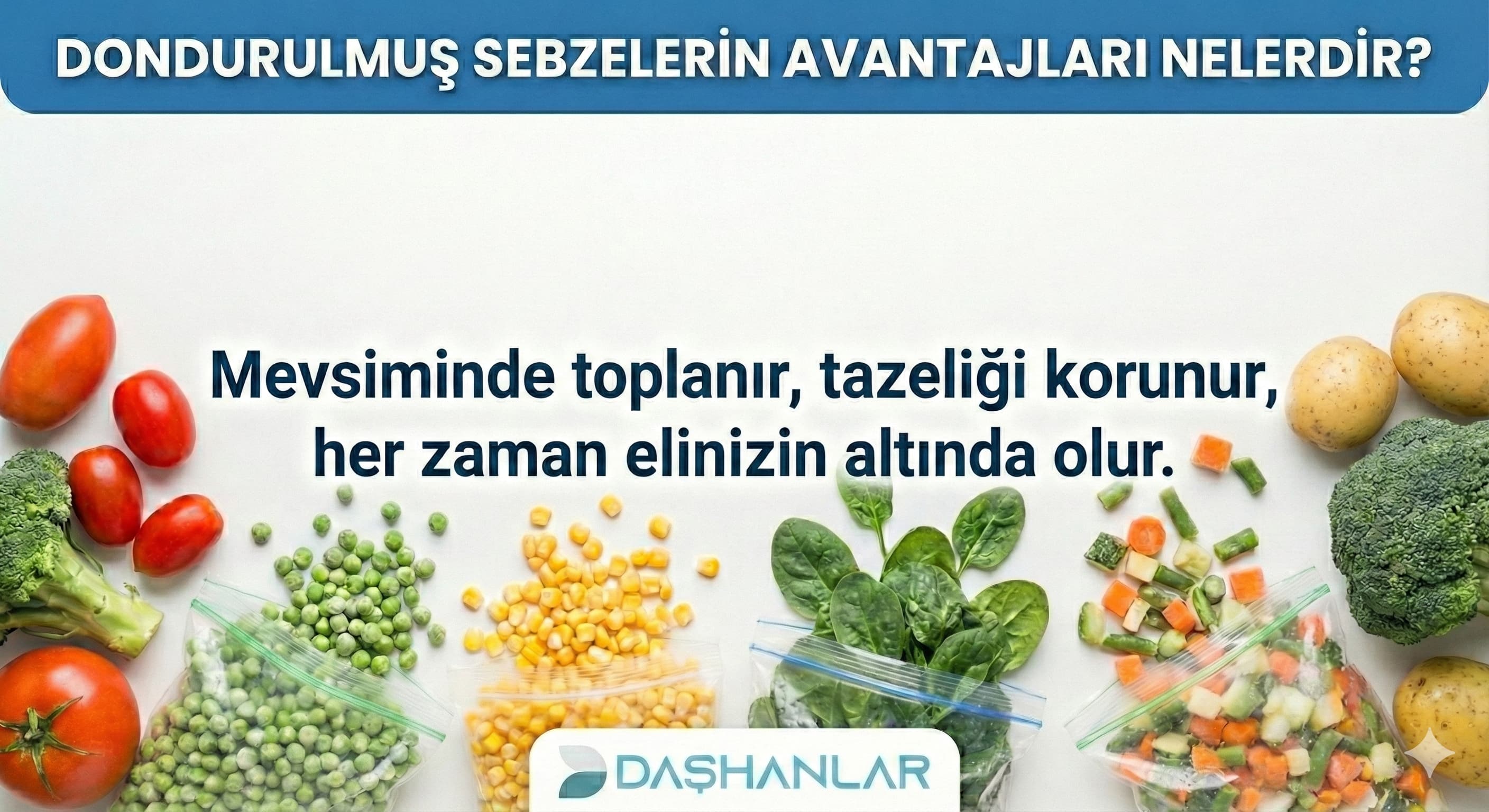 Dondurulmuş Sebzelerin Avantajları Nelerdir?